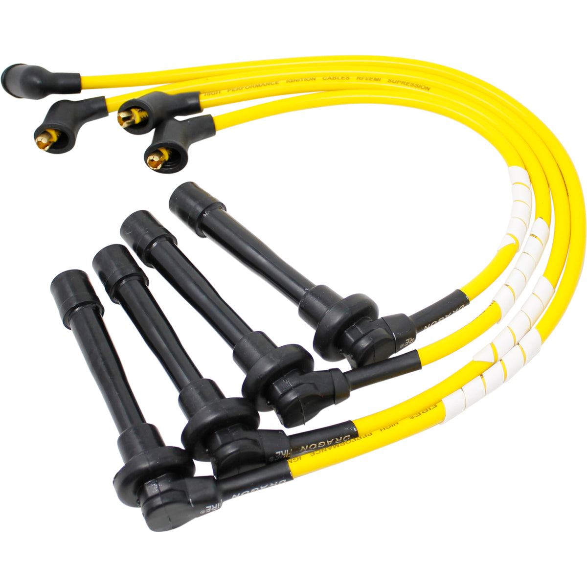 PWJ327-Y Plug wires, Direct Fit, Silicone, YELLOW