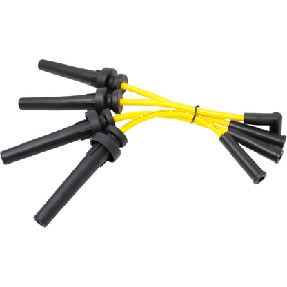 PWJ206-Y Plug wires, Direct Fit, Silicone, YELLOW