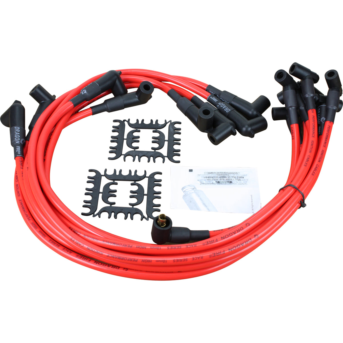 PW350-DF Plug wires, Universal Cut-to-Fit, Silicone, RED