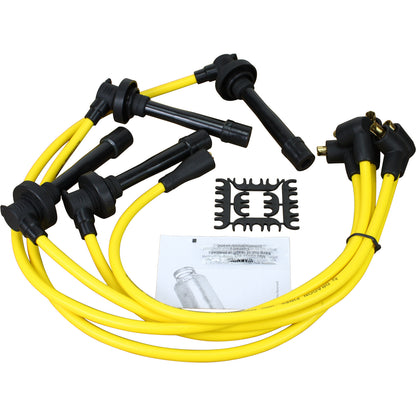 PWTD-DF-Y Plug wires, Direct Fit, Silicone, YELLOW