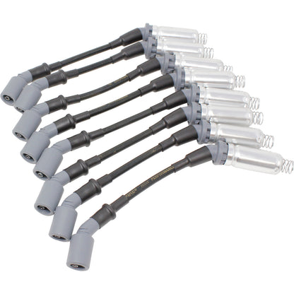 SPW3301-BK Plug wires, Direct Fit, Silicone, BLACK
