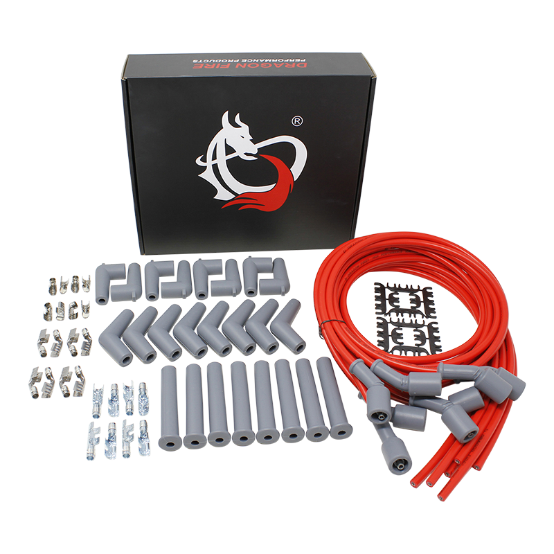 SPW3016-RD Plug wires, Universal Cut-to-Fit, Silicone, RED