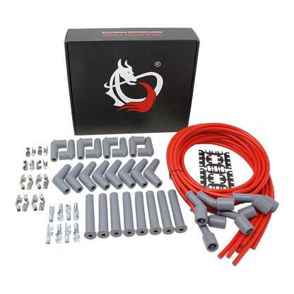 SPW3016-RD Plug wires, Universal Cut-to-Fit, Silicone, RED