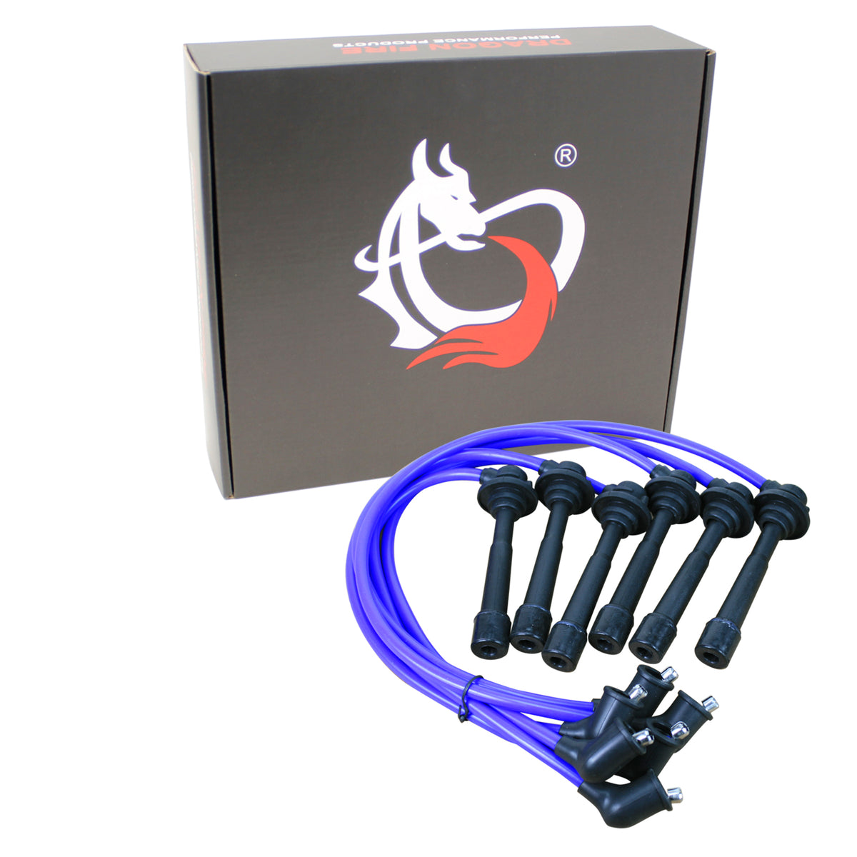 PWJ277-BL Plug wires, Direct Fit, Silicone, BLUE