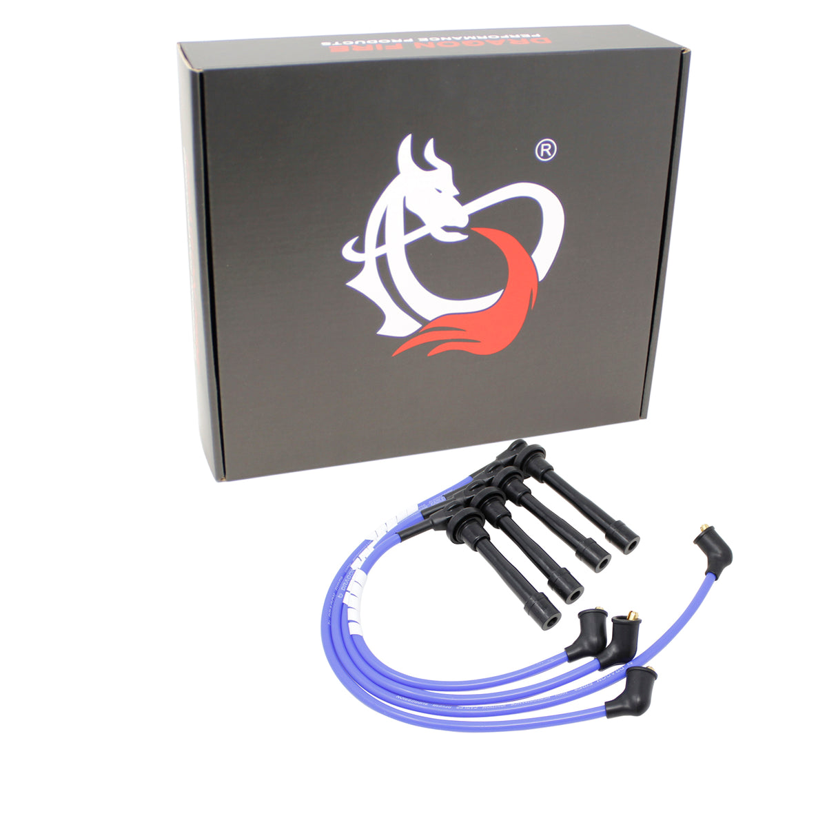 PWJ327-BL Plug wires, Direct Fit, Silicone, BLUE