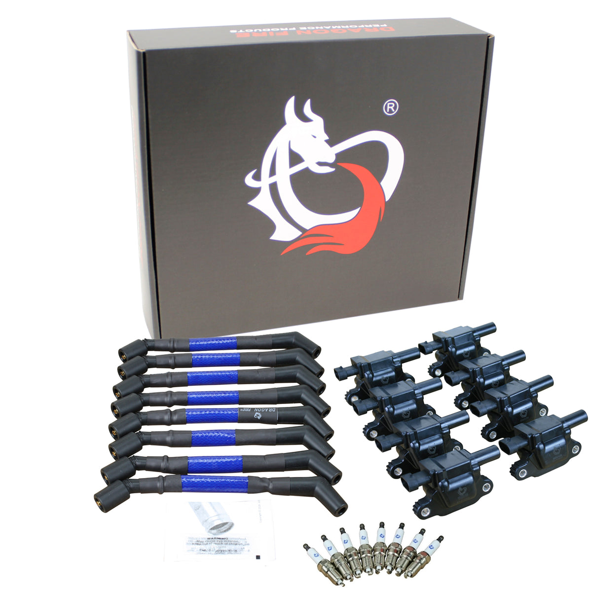 Kit-1390 Ignition Kit - Plug Wires, Coils, Spark Plugs