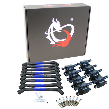 Kit-1390 Ignition Kit - Plug Wires, Coils, Spark Plugs