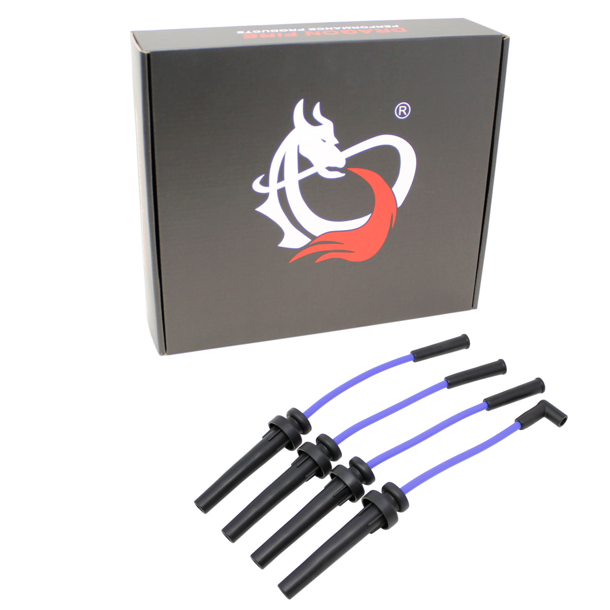 PWJ206-BL Plug wires, Direct Fit, Silicone, BLUE