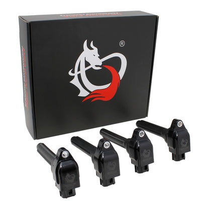 DFC1046-4 Coil Pack Set, 4pcs, Direct Fit, BLACK