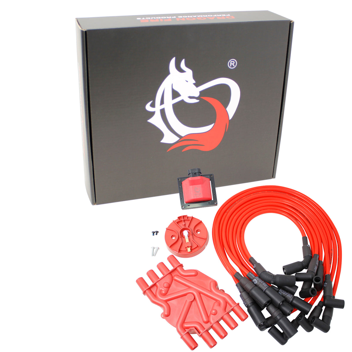Kit-1515 Ignition Kit - Plug Wires, Coil, Cap, Rotor