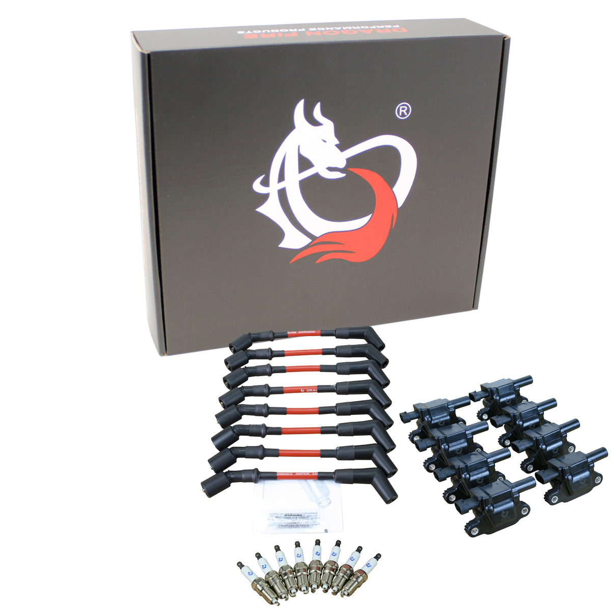 Kit-1348 Ignition Kit - Plug Wires, Coils, Spark Plugs