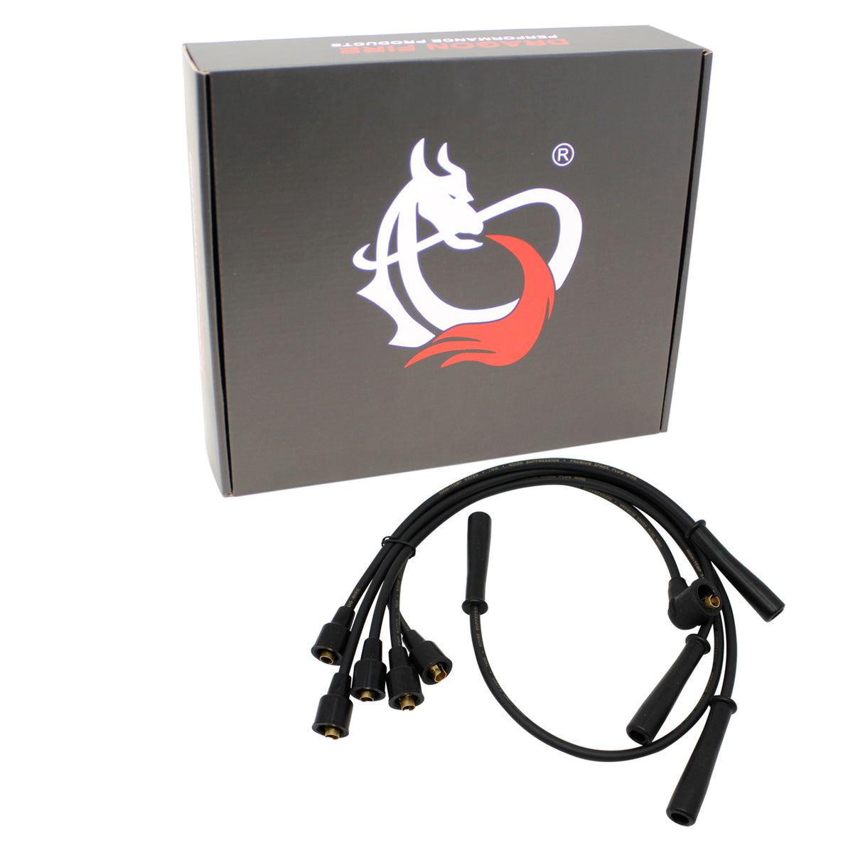 PWJ291-OES Plug wires, Direct Fit, Silicone, BLACK