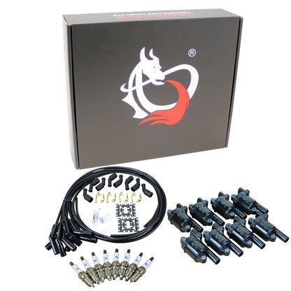 Kit-1419 Ignition Kit - Ceramic Plug Wires, Coils, Spark Plugs
