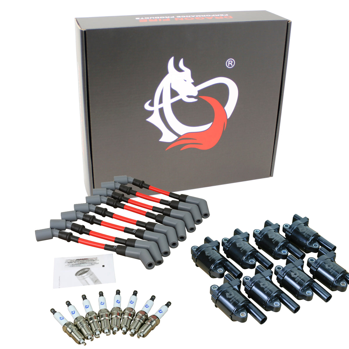 Kit-1332 Ignition Kit - Plug Wires, Coils, Spark Plugs