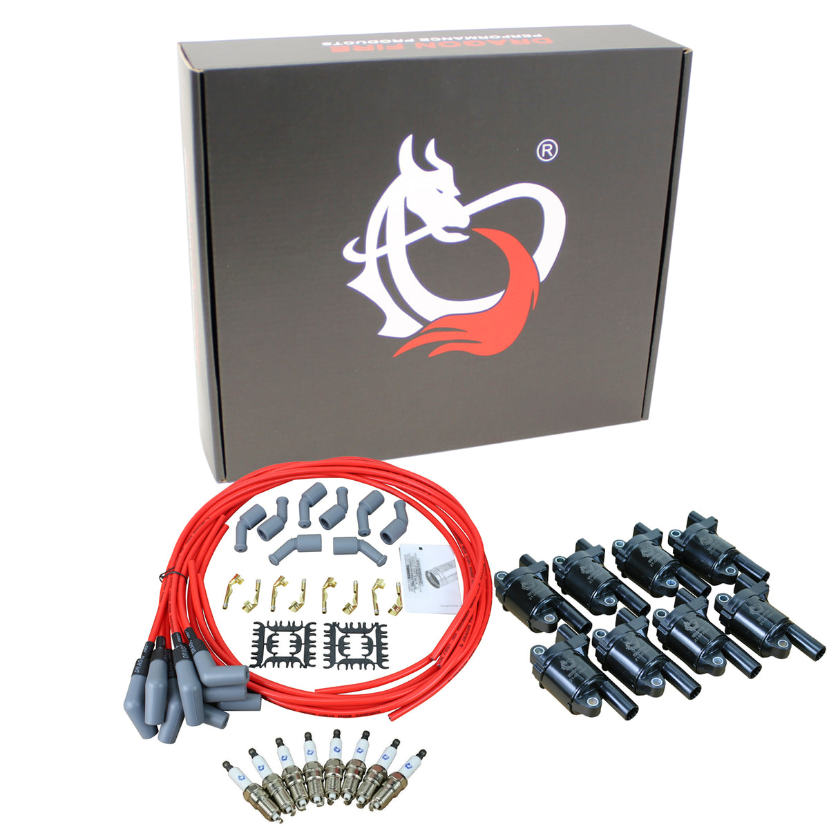 Kit-1404 Ignition Kit - Plug Wires, Coils, Spark Plugs