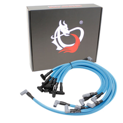 PW350-BLS Plug wires, Direct Fit, Silicone, BLUE