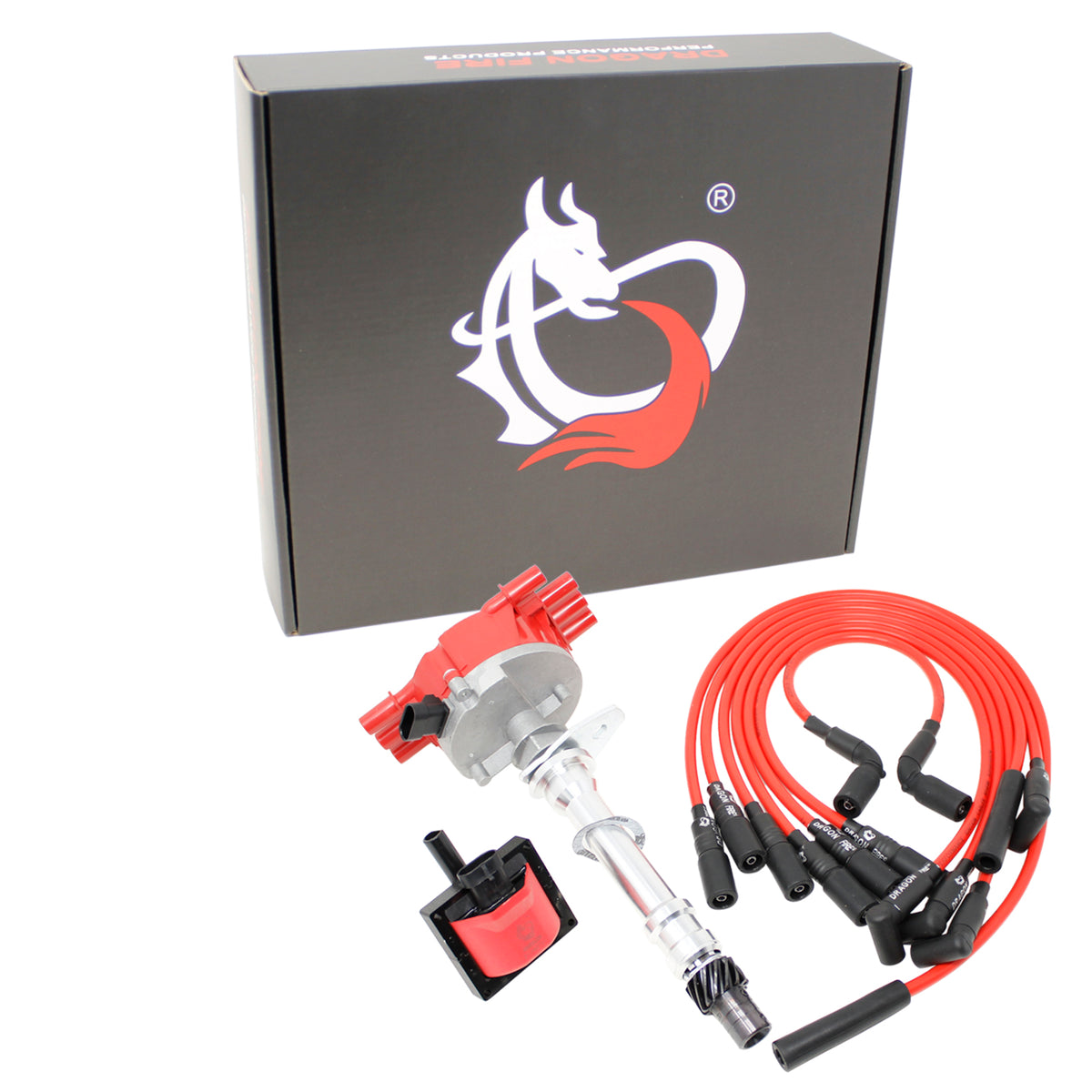 Kit-1017 Ignition Kit - Distributor, Plug Wires, Coil