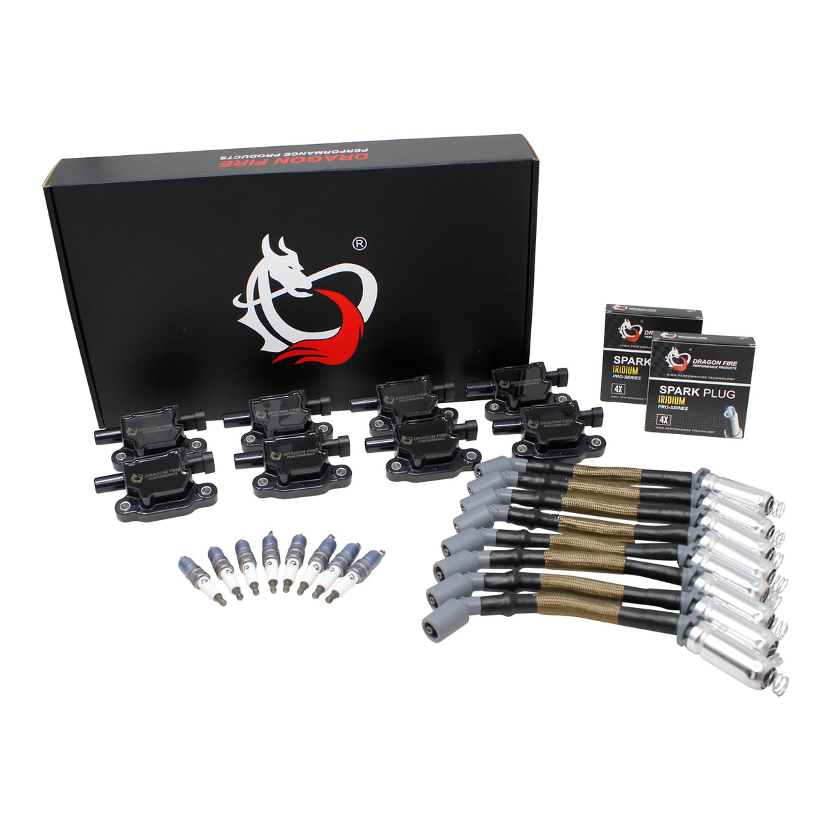 Kit-1645 Ignition Kit - Plug Wires, Coils, Spark Plugs