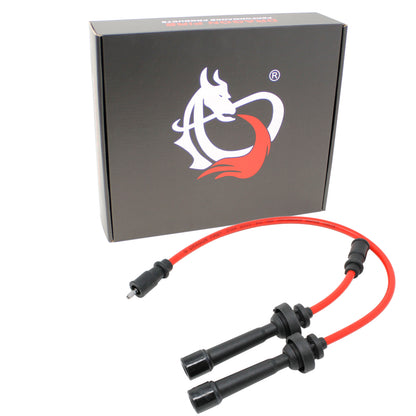 PWJ209 Plug wires, Direct Fit, Silicone, RED