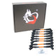 Plug wires, Direct Fit, Silicone, ORANGE