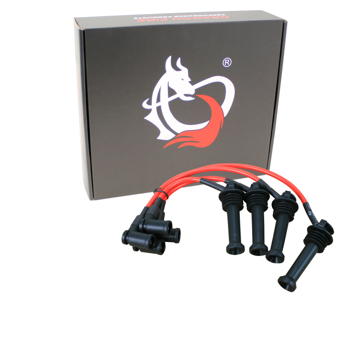 PWJ269 Plug wires, Direct Fit, Silicone, RED