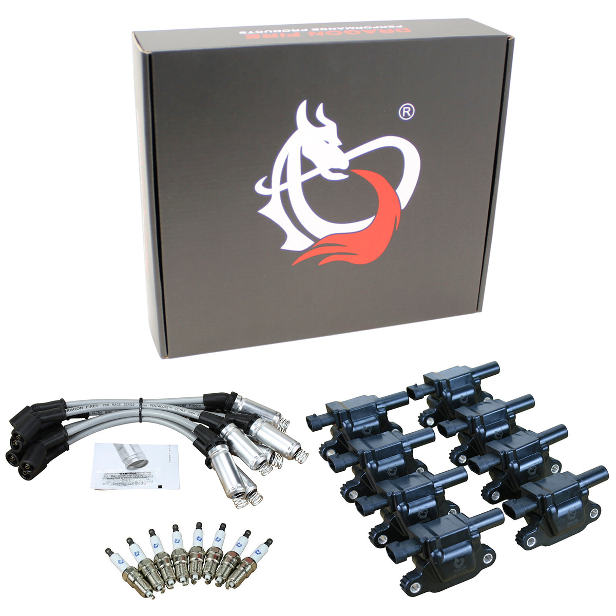 Kit-1456 Ignition Kit - Plug Wires, Coils, Spark Plugs