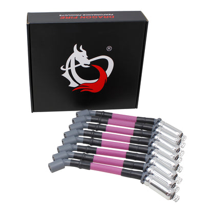 PWJ256-MVS Plug wires, Direct Fit, Silicone, MAUVE