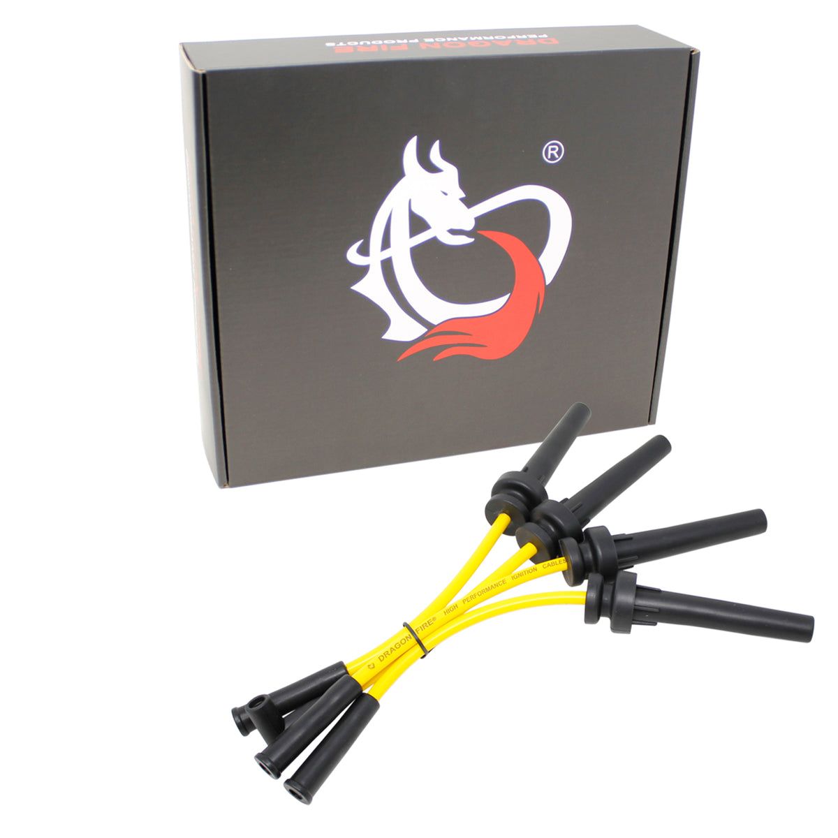 PWJ206-Y Plug wires, Direct Fit, Silicone, YELLOW