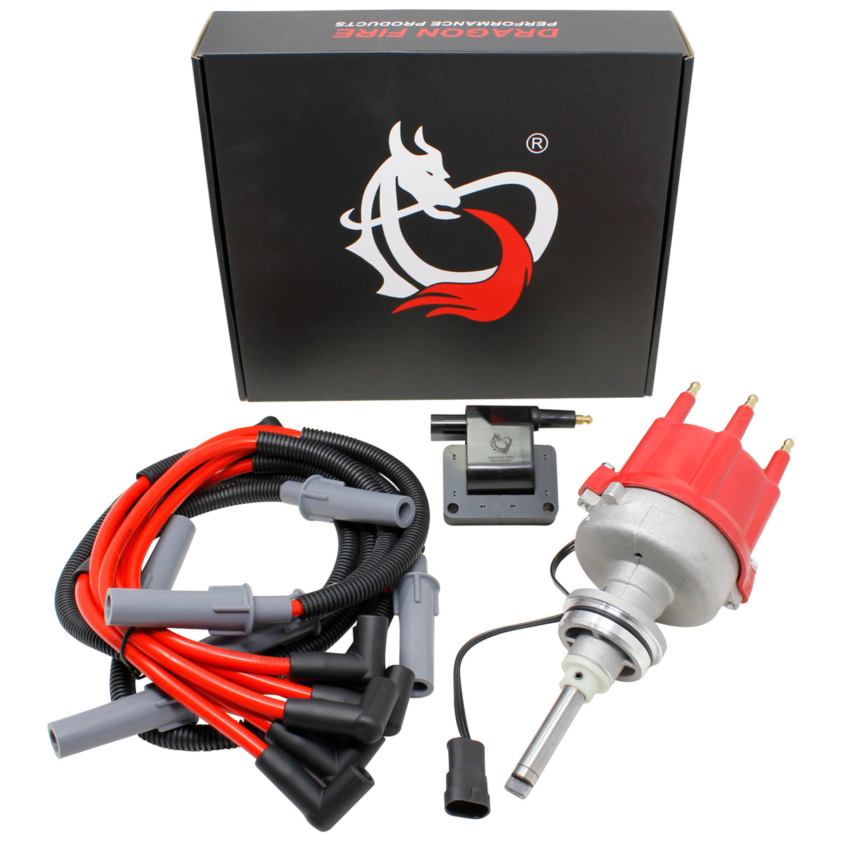 Kit-1182 Ignition Kit - Distributor, Plug Wires, Coil
