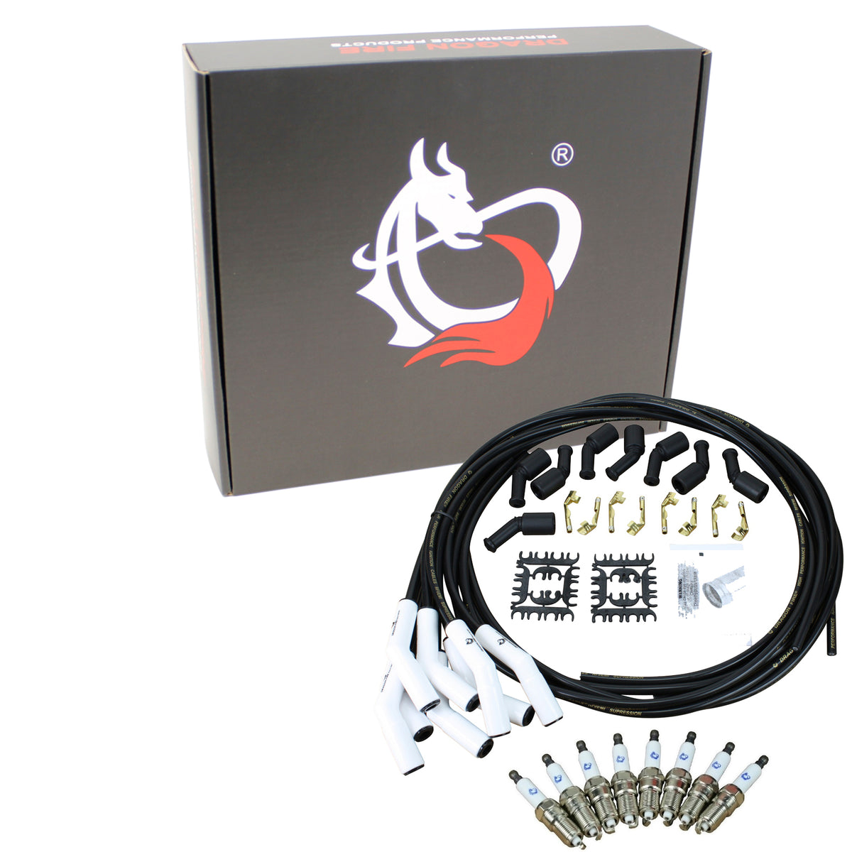 Kit-1376 Ignition Kit - Ceramic Plug Wires, Spark Plugs
