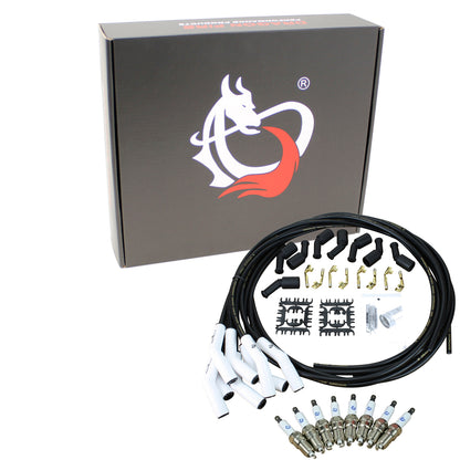 Kit-1376 Ignition Kit - Ceramic Plug Wires, Spark Plugs