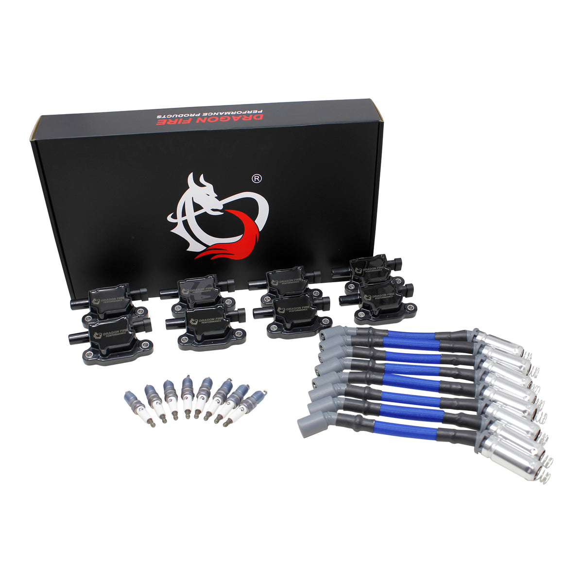 Kit-1643 Ignition Kit - Plug Wires, Coils, Spark Plugs