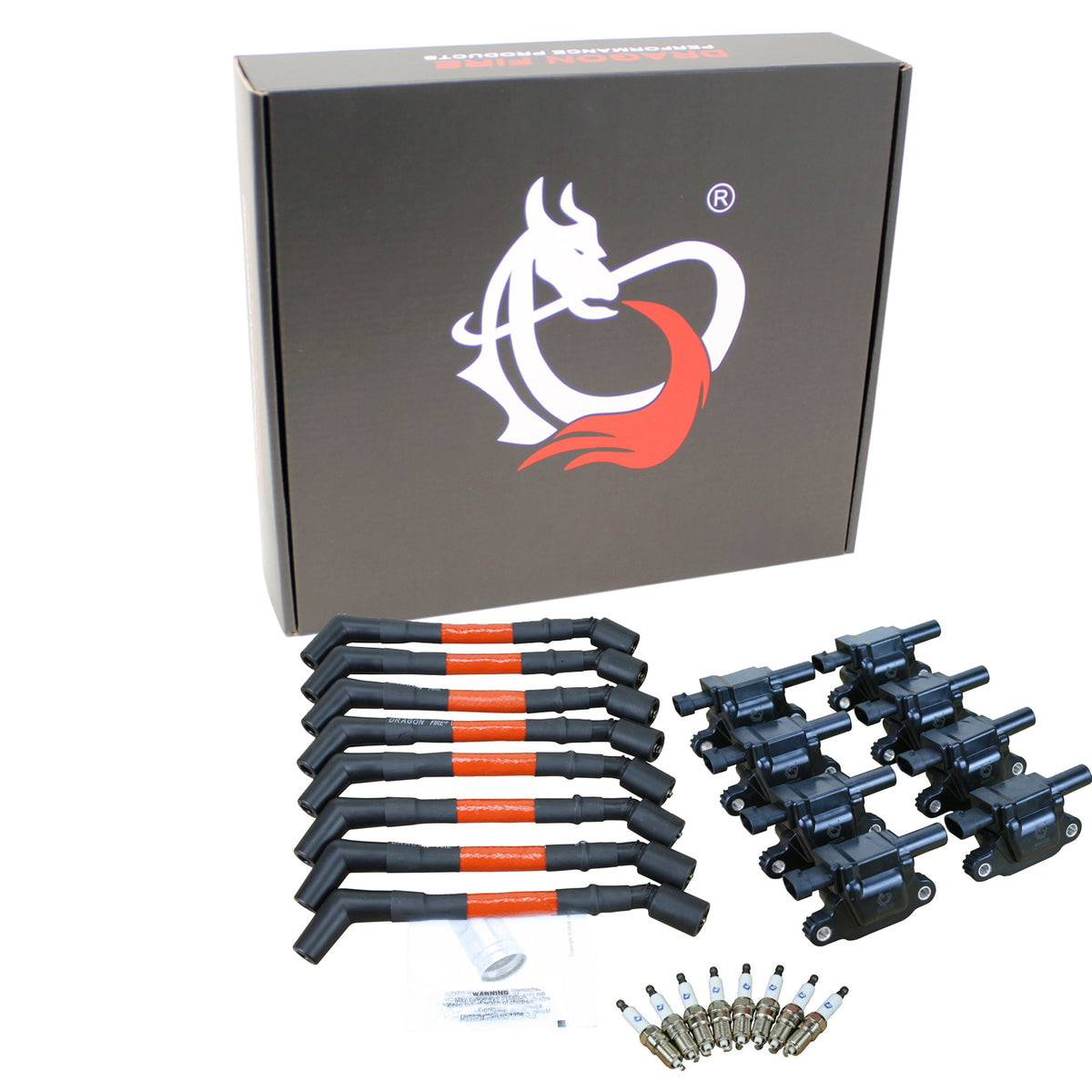 Kit-1387 Ignition Kit - Plug Wires, Coils, Spark Plugs