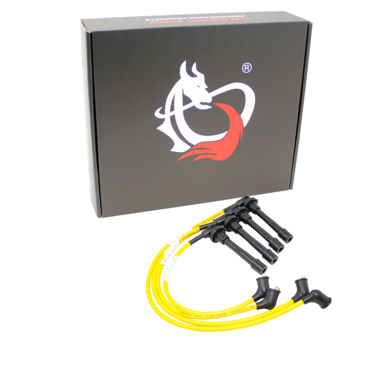 PWJ327-Y Plug wires, Direct Fit, Silicone, YELLOW