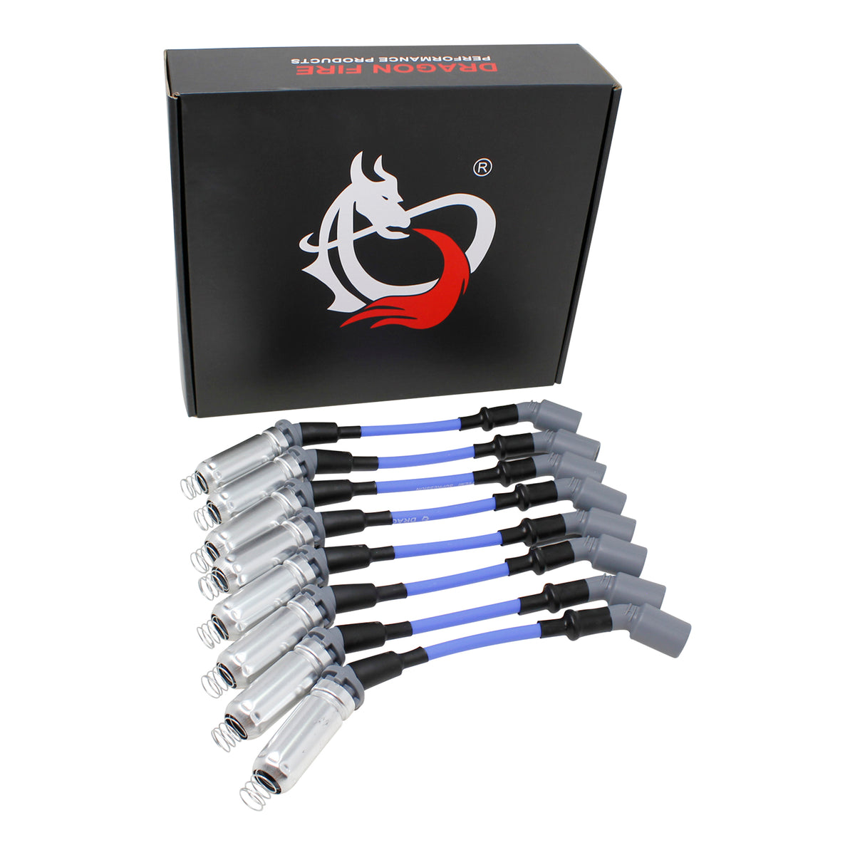 PWJ256-BL Plug wires, Direct Fit, Silicone, BLUE
