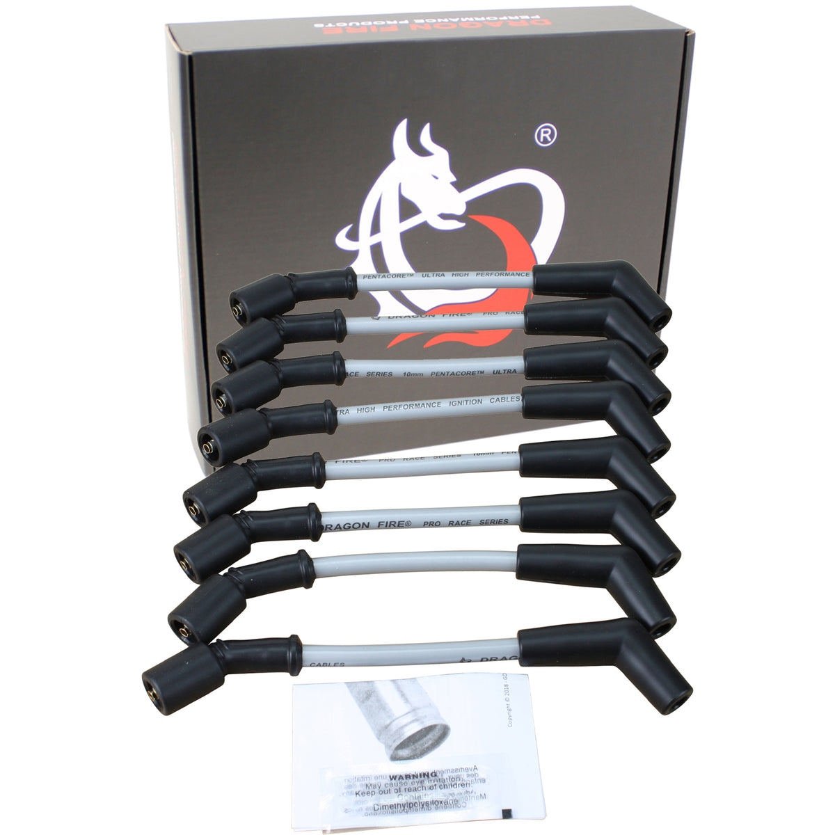 SPW3005-S Plug wires, Direct Fit, Silicone, SILVER