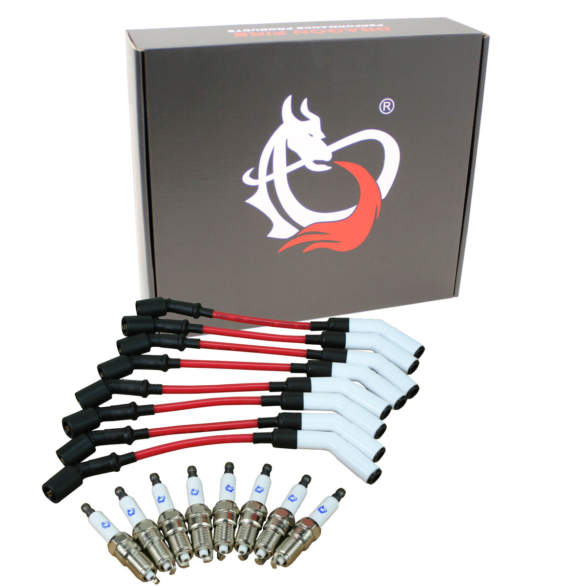 Kit-1296 Ignition Kit - Ceramic Plug Wires, Spark Plugs