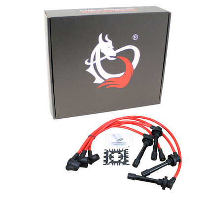PWTD-DF Plug wires, Direct Fit, Silicone, RED