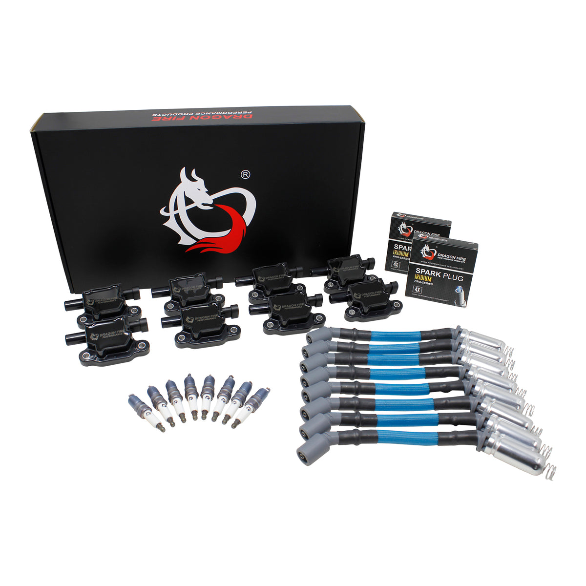 Kit-1641 Ignition Kit - Plug Wires, Coils, Spark Plugs