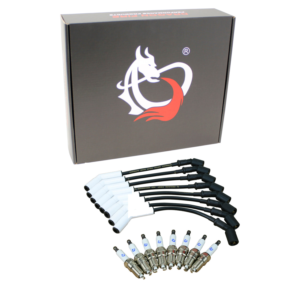 Kit-1293 Ignition Kit - Ceramic Plug Wires, Spark Plugs