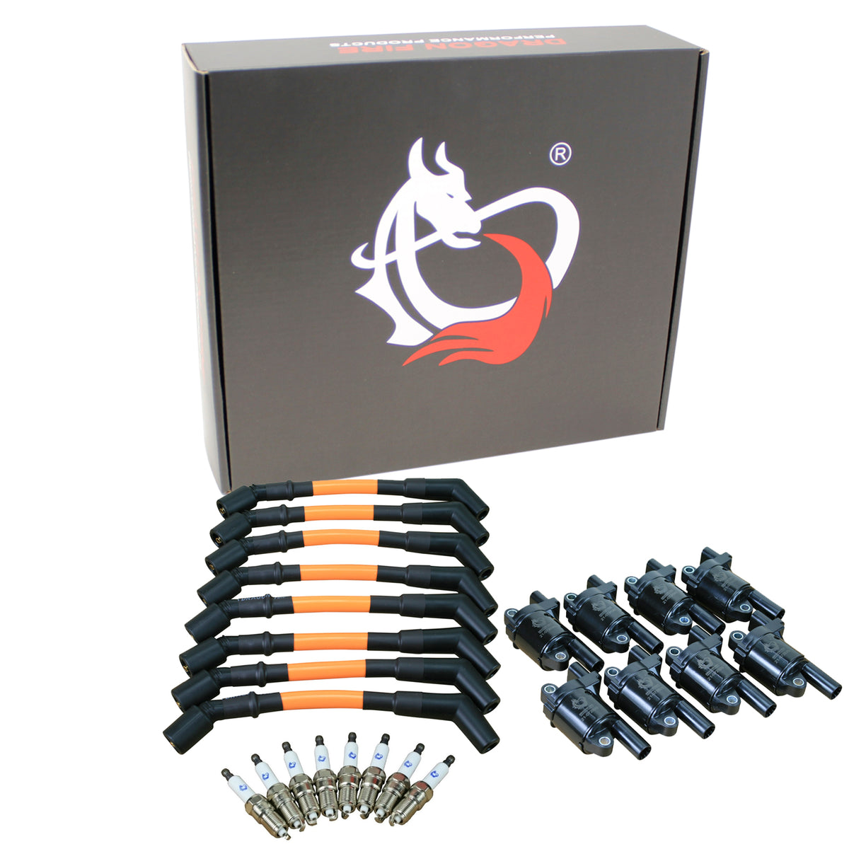 Kit-1350 Ignition Kit - Plug Wires, Coils, Spark Plugs