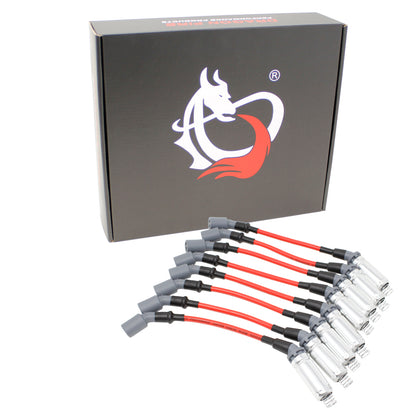 SPW1015-RD Plug wires, Direct Fit, Silicone, RED
