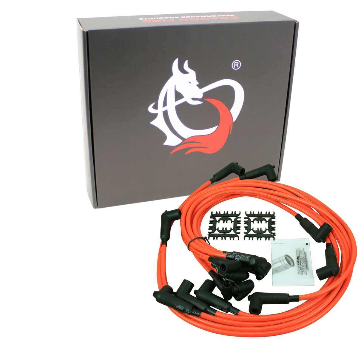 PWJ133-O Plug wires, Direct Fit, Silicone, ORANGE