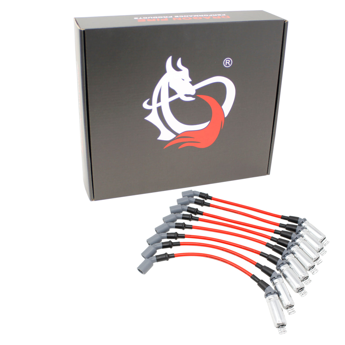 SPW3012-RD Plug wires, Direct Fit, Silicone, RED