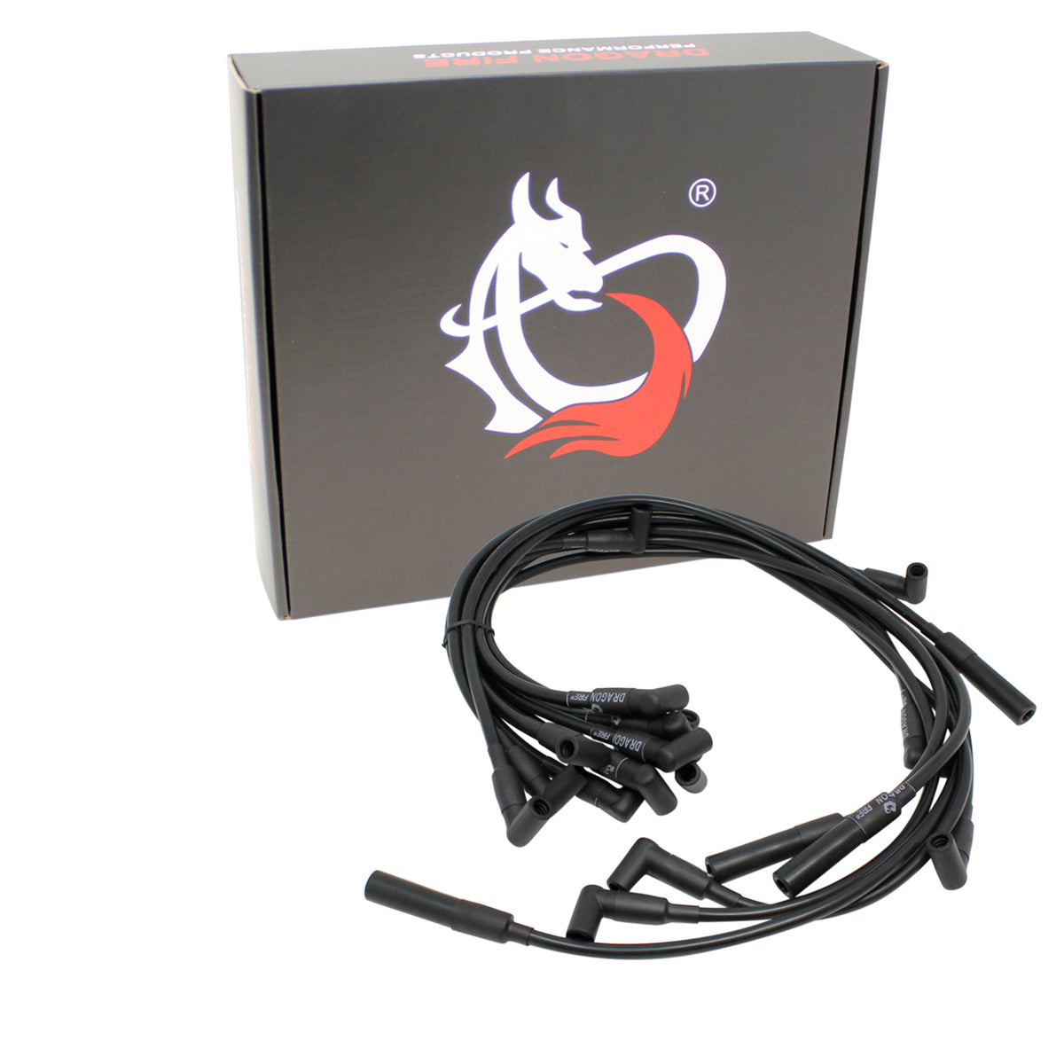 PWJ102-OES Plug wires, Direct Fit, Silicone, BLACK