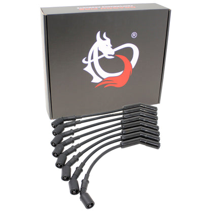 SPW4011BC-BK Plug wires, Direct Fit, Ceramic, BLACK