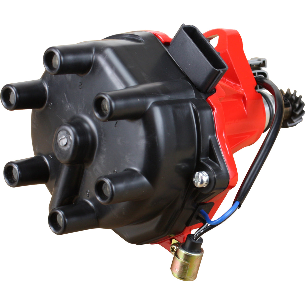 D1W600-DF Complete Distributor, Direct Fit, RED