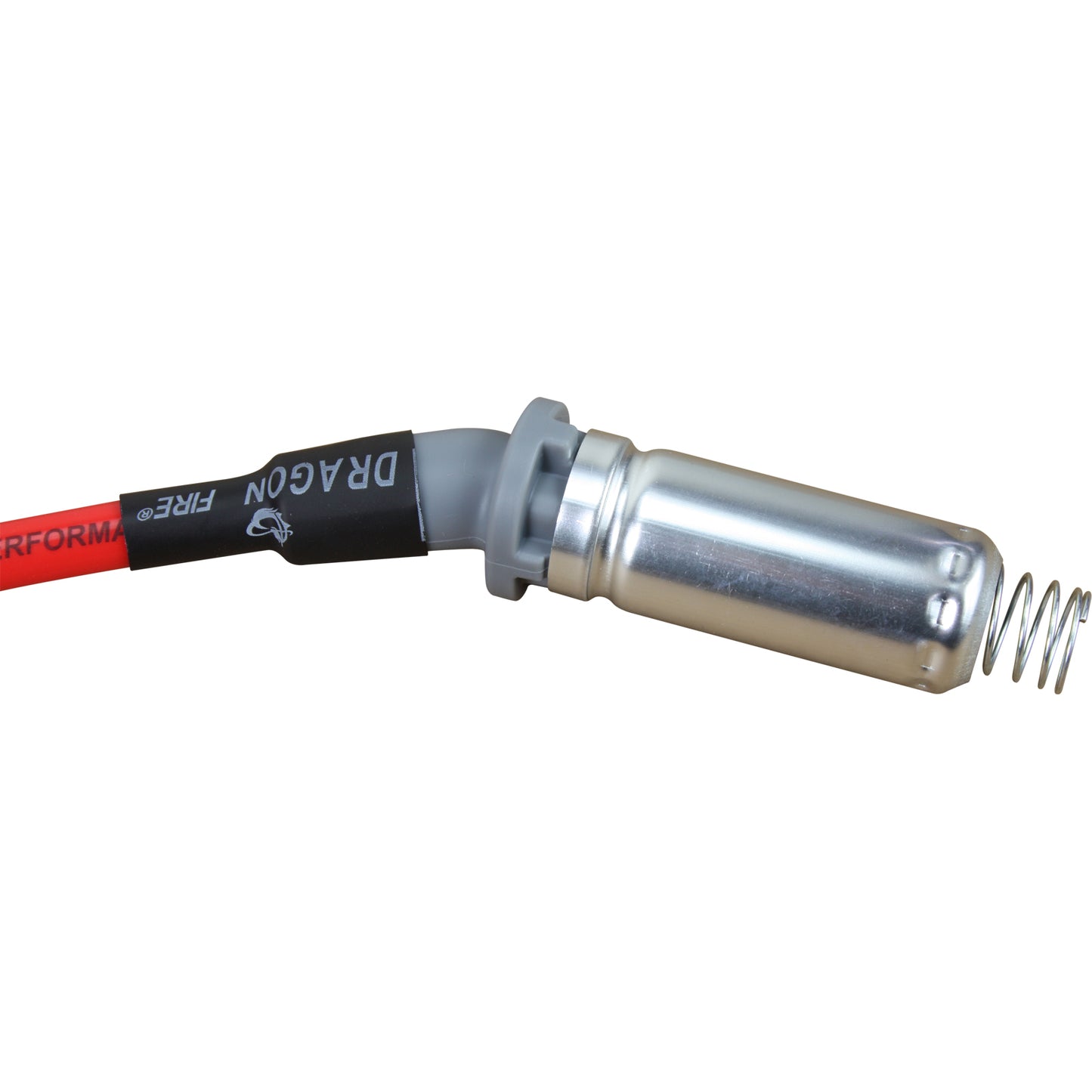 Plug wires, Direct Fit, Silicone, RED