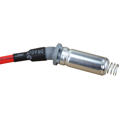 Plug wires, Direct Fit, Silicone, RED