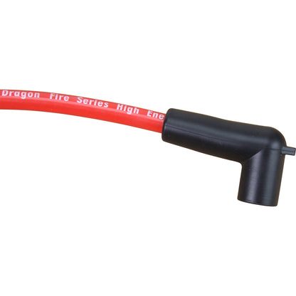 PWJ204 Plug wires, Direct Fit, Silicone, RED